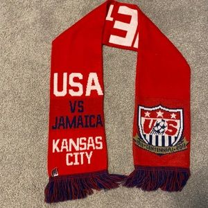 NWOT USA vs Jamaica Soccer Scarf Centennial 2013
